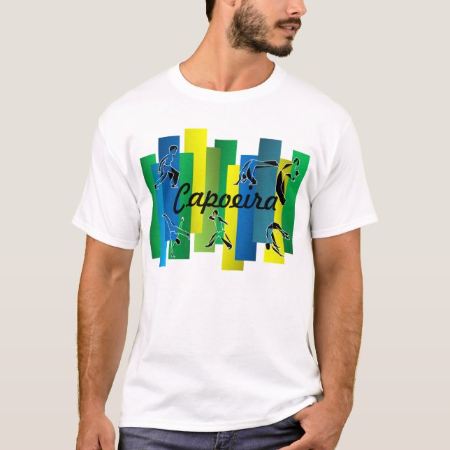 shirt capoeira martial arts axe oro (Front)