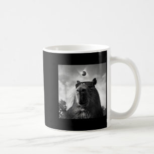Shirt Capybara Solar Eclipse Glasses Coffee Mug