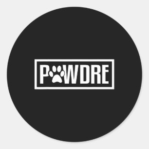 Shirt Cat Or Dog Dad Fathers Day Gift Classic Round Sticker
