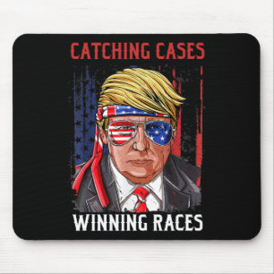 Shirt Catching Cases Winning Races Convicted Felon Mouse Pad