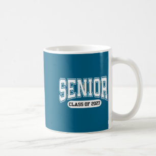 Shirt Class 2027 Graduation Senior Back Coffee Mug