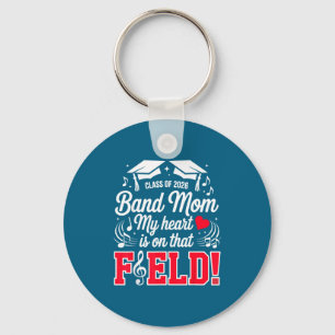 Shirt Class Band Mum Heart Field Key Ring