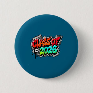 Shirt Class Graduation Graffiti Streetwear Drip 6 Cm Round Badge