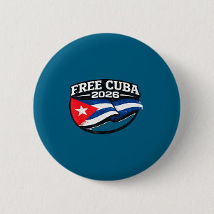 Shirt Cuba Cuba Libre Donroe Doctrine 6 Cm Round Badge