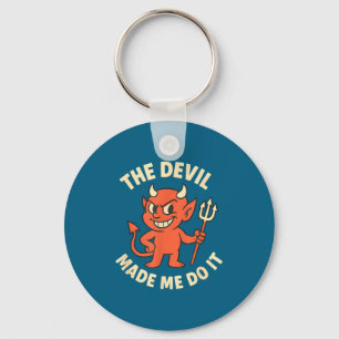 Shirt Devil It Halloween Key Ring