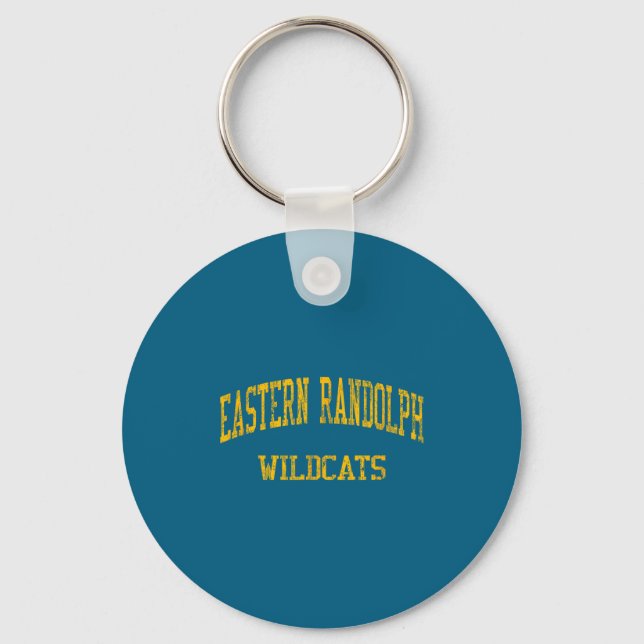Shirt Eastern Randolph High School Hs Key Ring (Front)