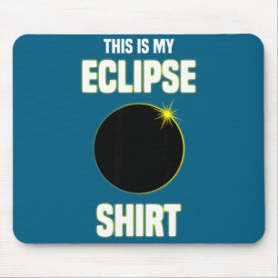 Shirt Eclipse April 8th Solar Eclipse Mouse Pad