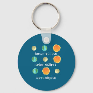 Shirt Eclipse Learn Science Teacher Space Key Ring