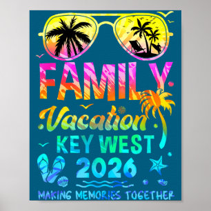 Shirt Family Vacation Key West Matching Poster