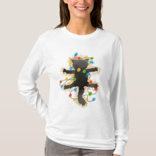 Shirt for Christmas Lampoon Griswold Cat in lights