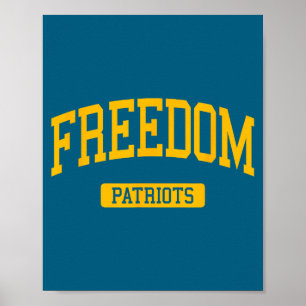 Shirt Freedom High School Hs Bethlehem Poster