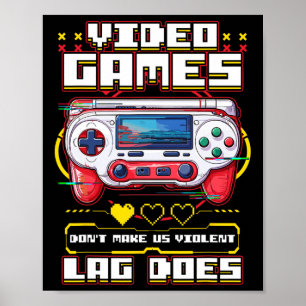 Shirt Gaming Shirts For Men Boys Kids Funny Video Poster