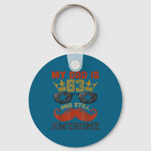 Shirt Happy His Birthday Dad 63 Key Ring