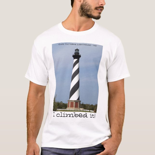 Shirt - Hatteras Lighthouse "I Climbed It!" (Front)