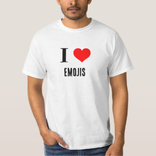 Shirt - I Heart emojis