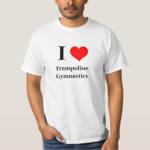 Shirt - I heart Trampoline Gymnastics