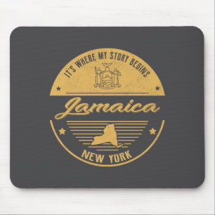Shirt Jamaica York Where Story Begins Mouse Pad