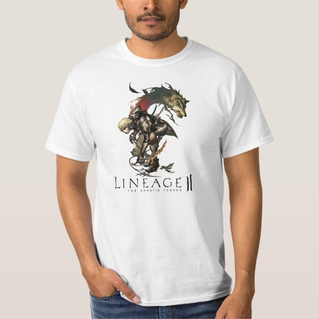 Shirt Lineage 2 to dagger dark elf (Front)