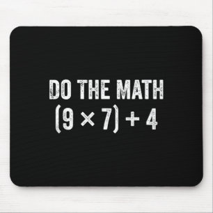 Shirt Math 67 Meme Mouse Pad