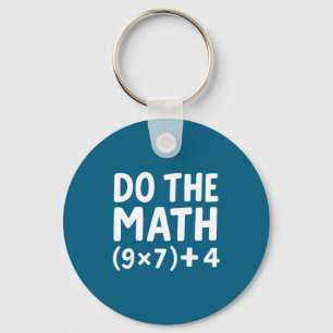 Shirt Math 67 Meme Six Seven Key Ring