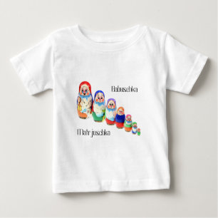 Shirt Matrjoschka, Matryoshka, Babuschka