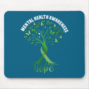 Shirt Mental Health Awareness Month Day Mouse Pad