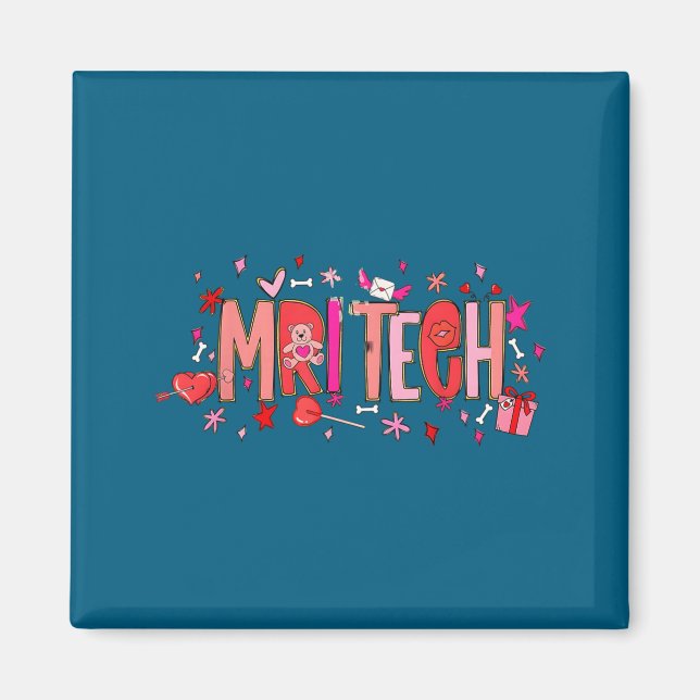 Shirt Mri Tech Rad Tech X Magnet (Front)