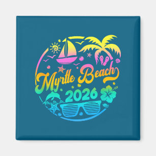 Shirt Myrtle Beach Family Vacation Beach Magnet