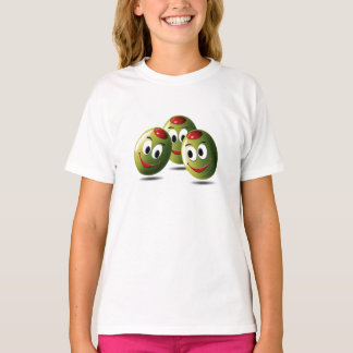 Shirt Olives filled with smile