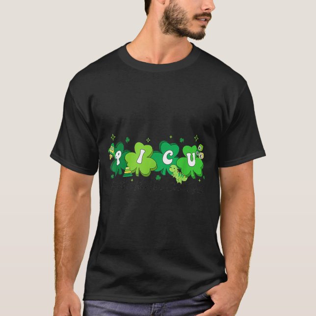 Shirt Picu Nurse St Patrick's Day (Front)