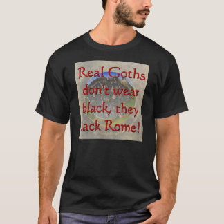 Shirt: Real Goths T-Shirt