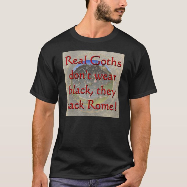 Shirt: Real Goths T-Shirt (Front)