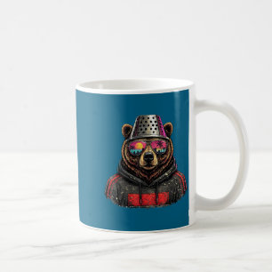 Shirt Retro Bear Cheese Grater Hat Coffee Mug
