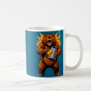 Shirt Retro Bear Grating Cheese Humor Coffee Mug