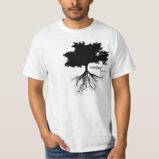 Shirt ("rooted" with tree silhouette)