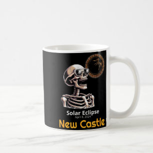 Shirt Skeleton Solar Eclipse Castle Indiana Coffee Mug
