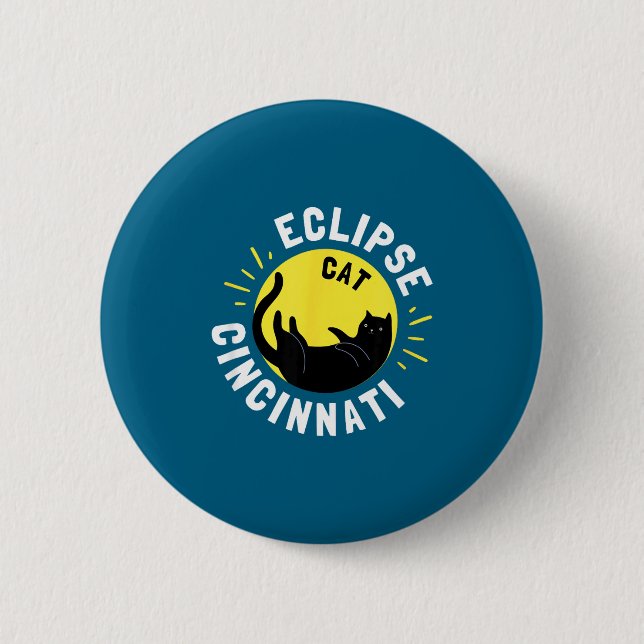 Shirt Solar Eclipse 4 8 24 6 Cm Round Badge (Front)