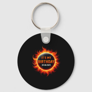 Shirt Solar Eclipse Birthday Key Ring