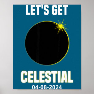 Shirt Solar Eclipse Celestial Total Solar Poster