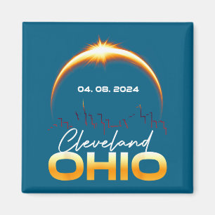 Shirt Solar Eclipse Cleveland Ohio Total Magnet
