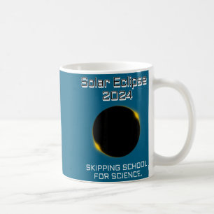 Shirt Solar Eclipse Skipping School Science Coffee Mug