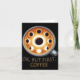 Shirt Solar Eclipse Total Eclipse Phases Card