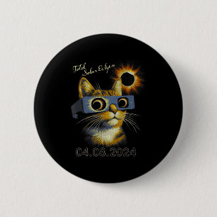 Shirt Solar Eclipse Total Solar Eclipse 6 Cm Round Badge