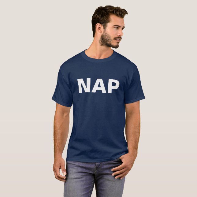 Shirt That Says Nap (Front Full)