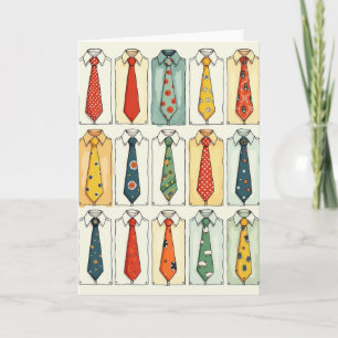 Shirt Tie Fathers Day Card