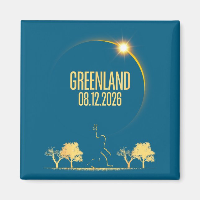 Shirt Total Solar Eclipse Bigfoot 08 Magnet (Front)