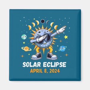 Shirt Total Solar Eclipse Dabbing Toddler Magnet