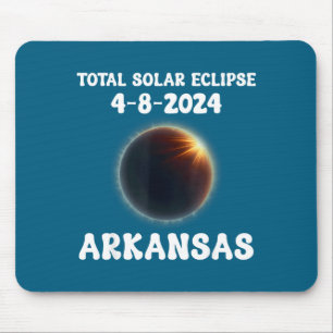 Shirt Total Solar Eclipse Twice Lifetime Mouse Pad