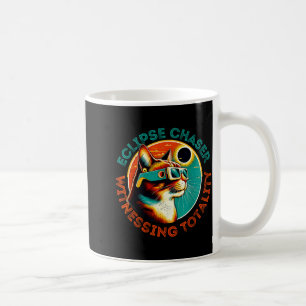 Shirt Totality Cat Retro Total Solar Coffee Mug