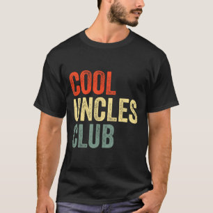 Shirt Vintage Cool Uncles Club Funny Fathers Day 